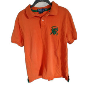 Polo by Ralph Lauren Custom Fit Large Orange Polo Shirt